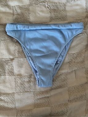 High Waited Ribbed Bikini Bottoms